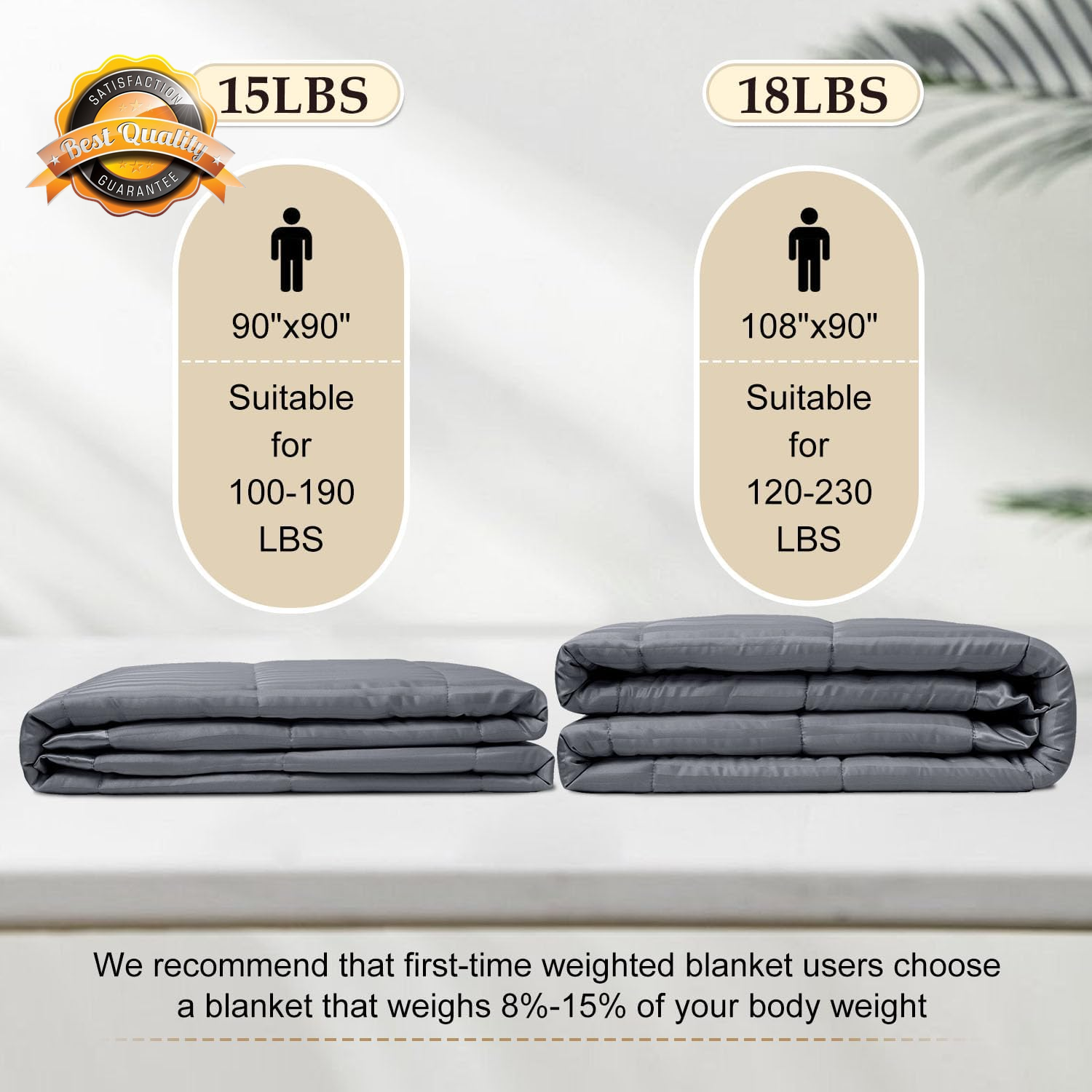 Alternated Icon down Alternative Blanket for Bed, Glass Beads, King, Grey 711181398489 ...