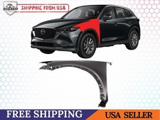 Front Left Driver Side Steel Fender Panel Primed Black For Mazda Cx-5 2017-2023