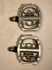 Shimano SPD PD-A530 Hybrid Platform Bike Pedals 9/16 Silver Pair 385g MTB Road — photo 3