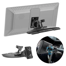 CD Slot Mount for 7-10"CarPlay Screen 360°Rotation Shockproof Car Monitor Holder