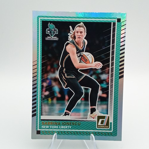Sabrina Ionescu [Holo] #83 2025 Panini Donruss WNBA card