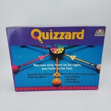 Quizzard Electronic Vintage Trivia Board Game - 1988 - Complete