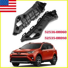 For 2016 2017 2018 Toyota Rav4 Front Bumper Brackets Retainers Left & Right