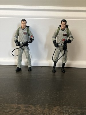 6 Inch Ghostbusters Action Figures! Ray Stantz And Peter Venkman Good Condition