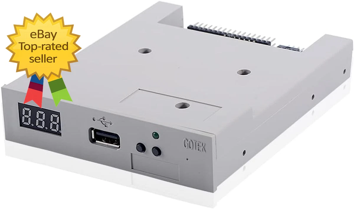 SFR1M44-U 1.44Mb Floppy Disk Reader Drive USB SSD Floppy Drive Emulator 32-Bit Cpu Floppy Drive Emulator Plug N For Play