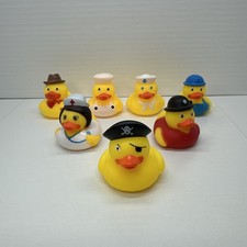 Jeep Ducking Rubber Ducks 7-ASSORTED Variety Pack Bath Toys Mix Lot