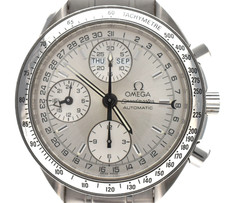 Vintage [ Exc+5 ] OMEGA Speedmaster 3523.30 Silver Automatic 37mm Men's Watch