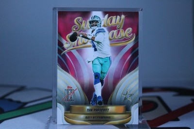 2025 Topps Signature Class | Dak Prescott | Sunday Showcase Coral /299 No. SS-16