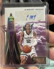 2024-25 Panini Select - In Flight Signatures Ja Morant #IFS-JAM Purple Prizm /75