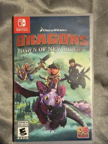 Dragons: Dawn of New Riders (Nintendo Switch, 2019) Game Cartridge Only