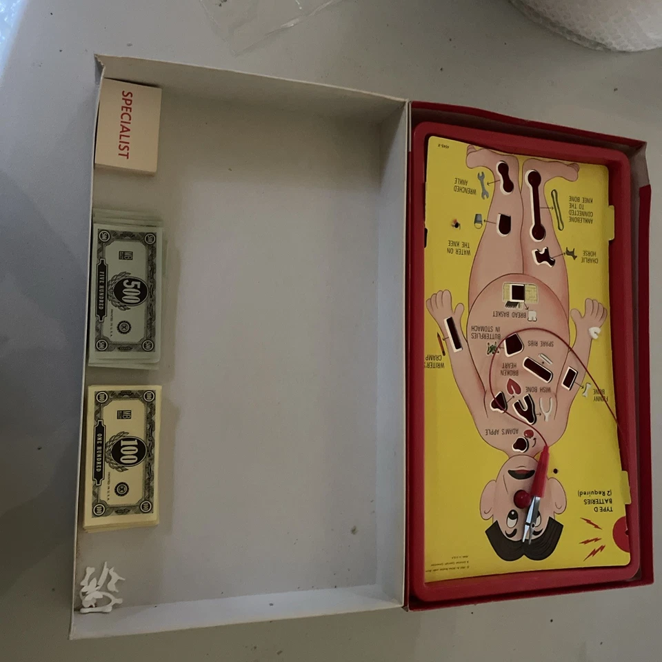 Vintage Milton Bradley Operation Skill Game - Image 2 of 2