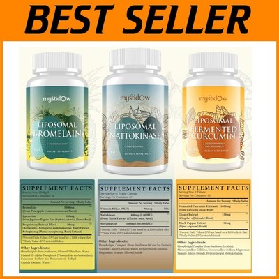 Liposomal Trio for Enhanced Bioavailability
