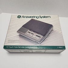 NEW Open Box GE Answering Machine 2-9860 Vintage Telephone Answering System