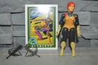 1982 Gijoe Cobra Counter Intelligence ( Scarlett ) 100% Complete W/ Action Card