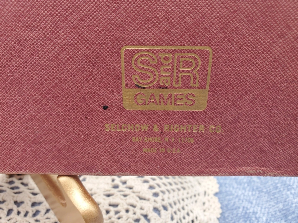 Vintage 1976 Scrabble Brand Crossword Game By Selchow & Righter Co. USA - Image 3 of 4