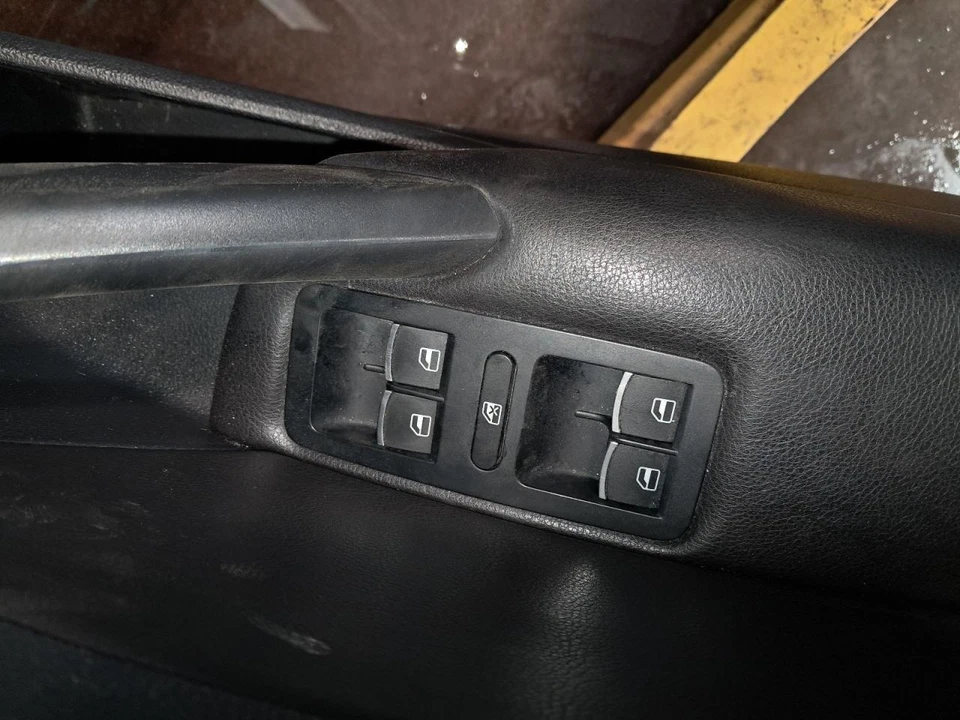 2014 Volkswagen Passat Left Front Door Trim Panel - Used, Black, OEM - Image 2 of 4