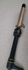 Hot Tools 1" Professional Flipperless Curling Iron Wand Gold Ceramic UL38163C1