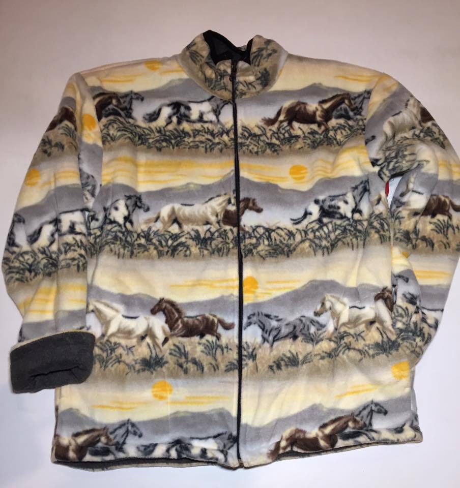 ZooFleece Alba Cavalli Cappotto Pony Cappotto Equino Maglione Animale Regalo Animale S 3X