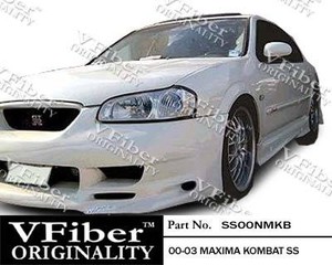 for 2000 2003 nissan maxima 4dr vfiber body kit kombat side skirt ebay ebay