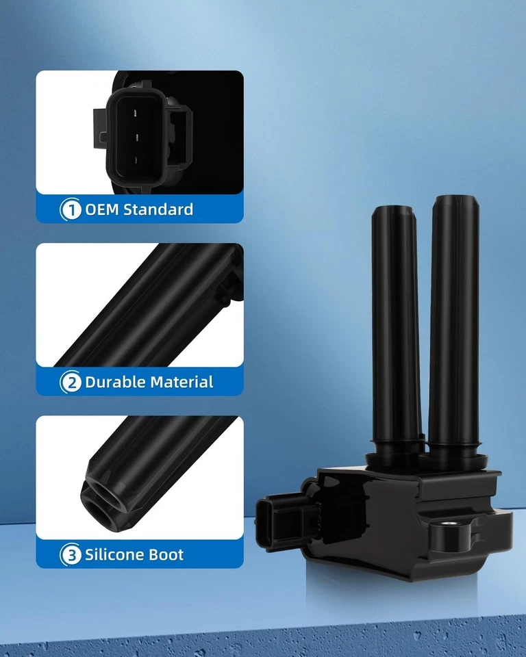 8x Bobinas de encendido / 16x Bujías de iridio / Ram 1500 Dodge, Jeep, Chrysler 5.7 Foto 2 de 4