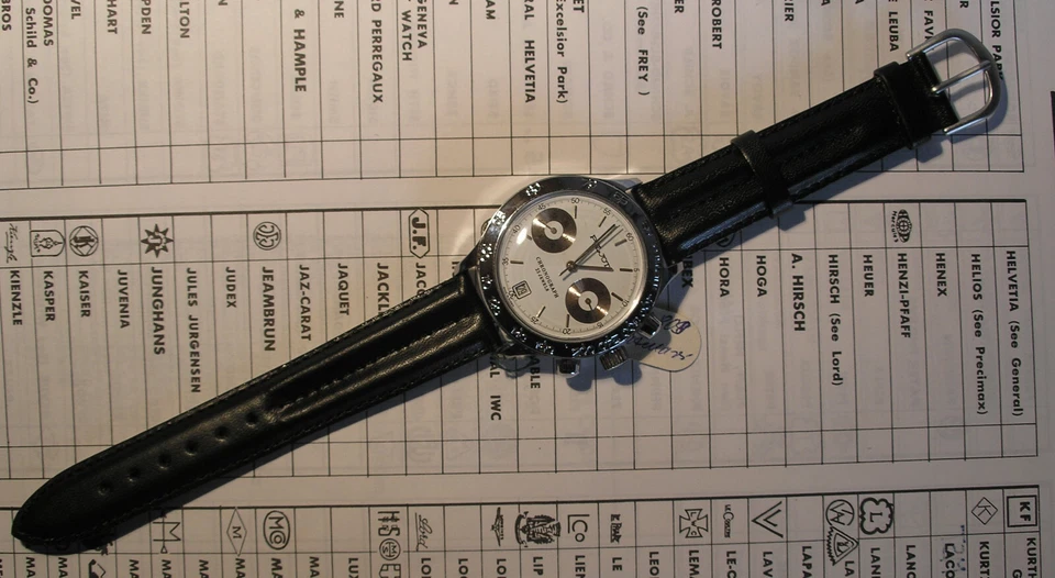 Poljot Chronograph Tachymeter Gehäuse silber Kal. 3133 - Sammleruhr neuwertig - Bild 2 von 4