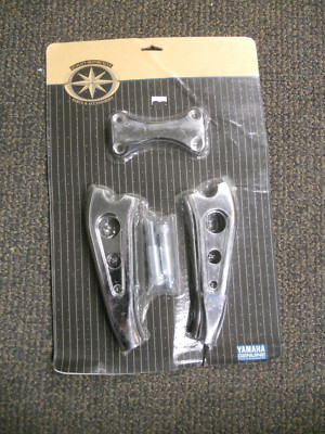 NOS Yamaha OEM Billet Handlebar Risers Roadstar Warrior STR-5PX75-50-08
