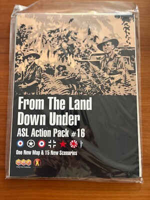 ASL ACTION PACK #16 scenario pack from the Land Down Under by MMP brand new