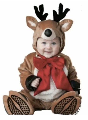 InCharacter Costumes Baby's Reindeer Rascal Costume FW-56004 6+ Months Christmas