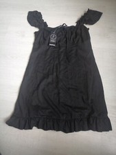 Ladies Boohoo Black Dress Size 10