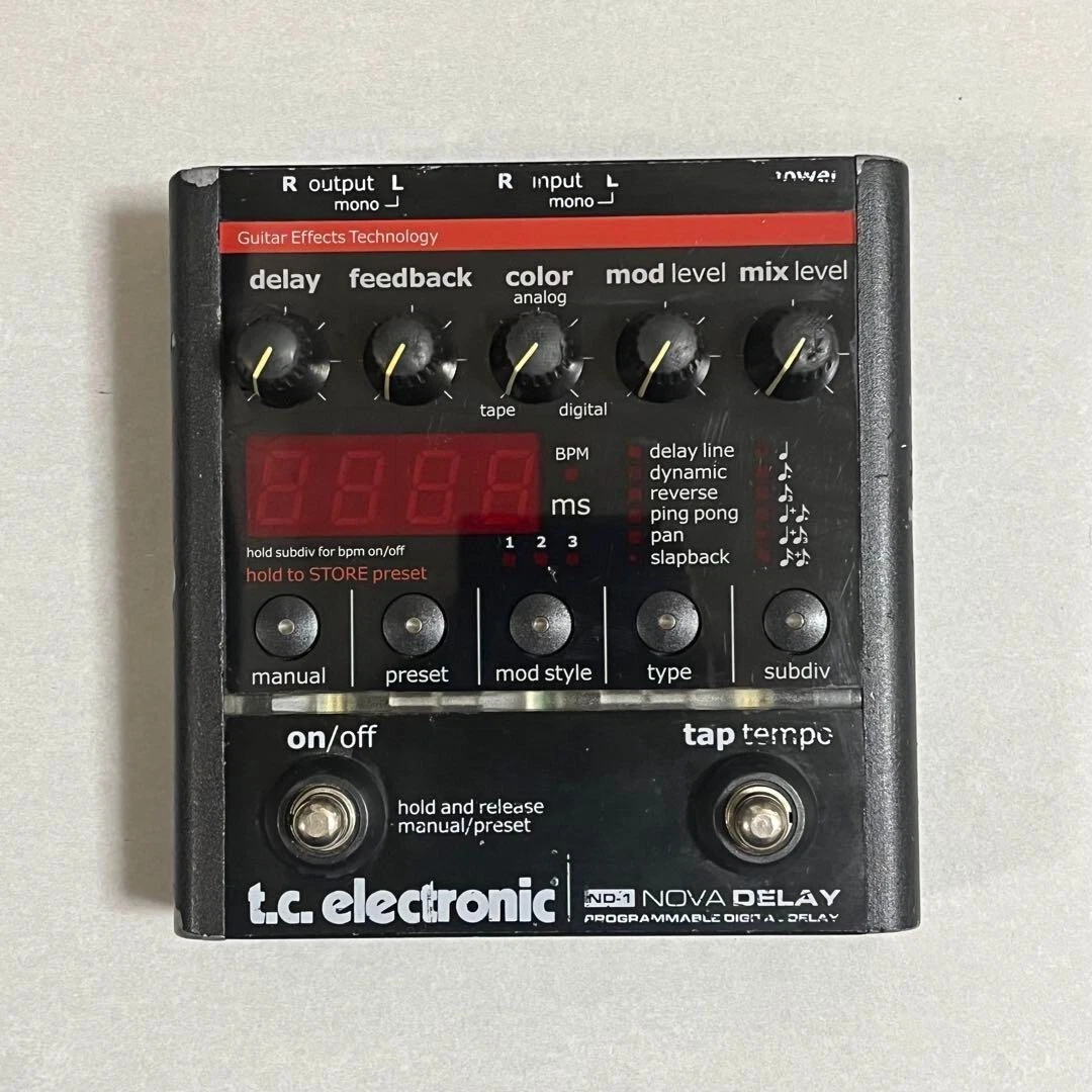 tc electronic ND-1 NOVA DELAY Good GP | eBay