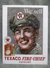 Texaco 12.5 x 16 Licensed Metal Gasoline Sign Desperate Enterprises USA