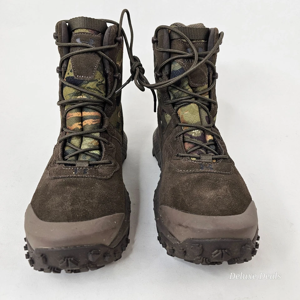 Under Armour | Bota Tática Masculina UA Micro G Valsetz Verde, Tamanho 8 - Imagem 2 de 4