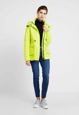 Women's One More Story Light Jacket Anorak Neon Yellow Color Size Xs New
