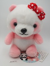 Pink Panda A1612 Amuse Plush 6" Stuffed TAG Toy Doll Japan