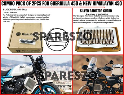 ''COMBO PACK OF 2 PCS'' FIT FOR ROYAL ENFIELD GUERRILLA 450 & NEW HIMALAYAN 450
