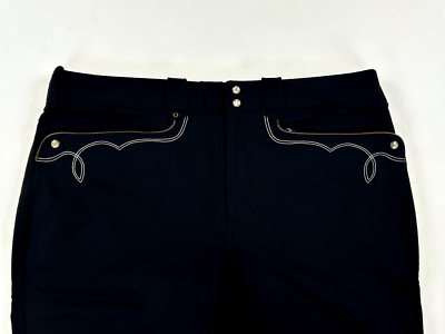 RLX Ralph Lauren Ski/Snowboard Pants - Black w/ Wht Embroidery