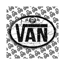 Vans Adesivo Furgone Camper T4 T5 Retro Vecchia Scuola Vintage, Vinile, Nuovo