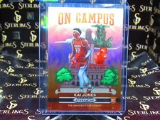 2021 PANINI PRIZM  Kai Jones RC ON CAMPUS SSP CHARLOTTE HORNETS SUPERSTAR HOT!!!