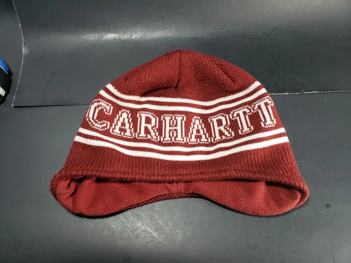 Carhartt beanie sales with ear flaps