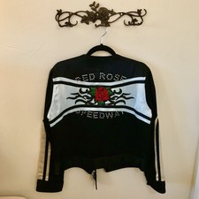 Fabulous Tokyo Denim Bar Satin Women’s Motorcycle Jacket
