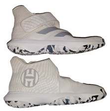 💥 Men's 10 Adidas White High-top Shoes Court Hi Top High Sneakers Basketball