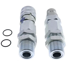 Hydraulic Quick-Connect Coupler For John Deere 332 280 332D 325 270 328 328D 260