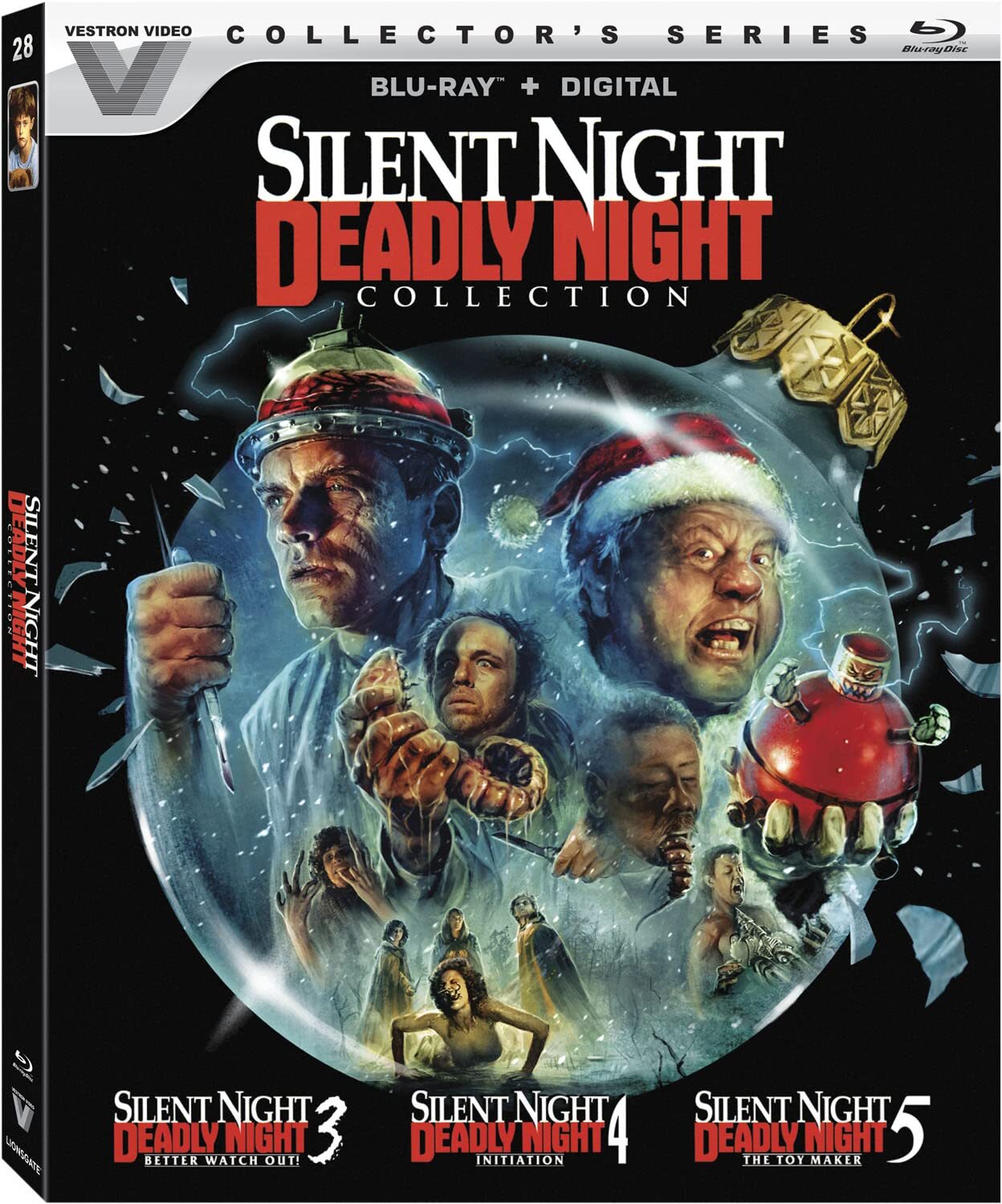 Silent Night, Deadly Night 3-Film Collection (Blu-ray) Mickey Rooney Maud Adams