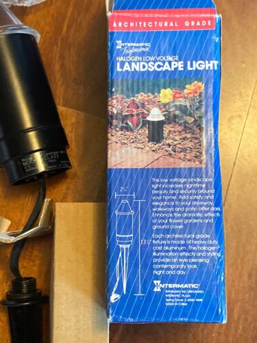 NOS Intermatic CL623 Metal Landscape Architectural Halogen Low Voltage Light 20w - Picture 3 of 4