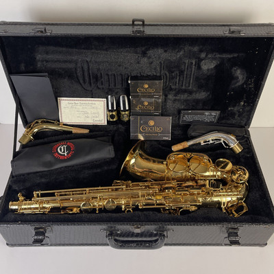 Cannonball A5-L Big Bell Stone Series Premium Alto Sax With Gold Lacquer Finish