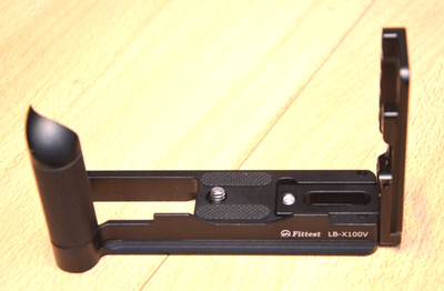 FITTEST LB-X100V Metall-Handgriff variable schwarze L-Platte für Fujifilm X100V