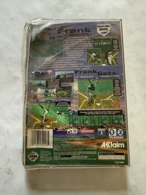 Frank Thomas Big Hurt Baseball Sega Saturn Disk Only + Backcase SEE COND