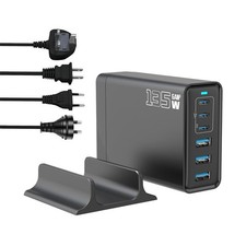 New 135W 6-Port USB C Charger Dock Station Multi Port Hub with PD Fast Charging
