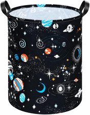 Kids Laundry Basket,Planet Organizer,Toy Storage Bin,Cute Nursery
