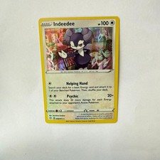 INDEEDEE 056/072 HOLO RARE POKEMON SHINING FATES NM